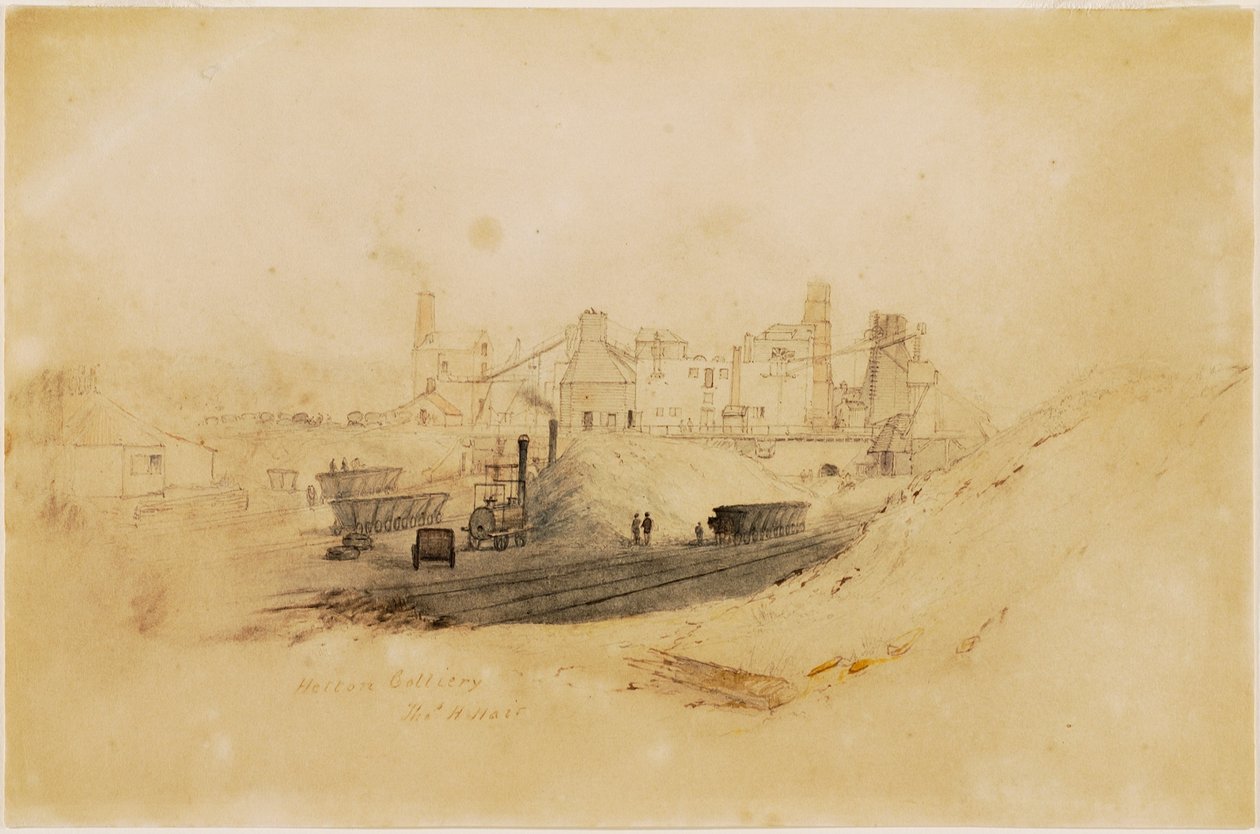 Hetton Colliery alkotó: Thomas H. Hair