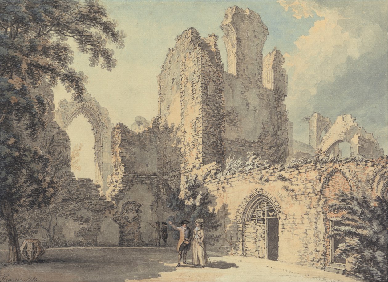 A Leiston Abbey romjai alkotó: Thomas Hearne