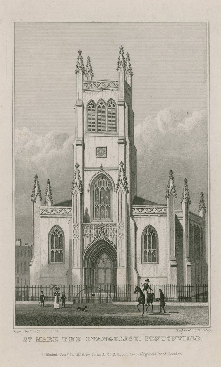 Szent Márk-templom, Clerkenwell alkotó: Thomas Hosmer Shepherd