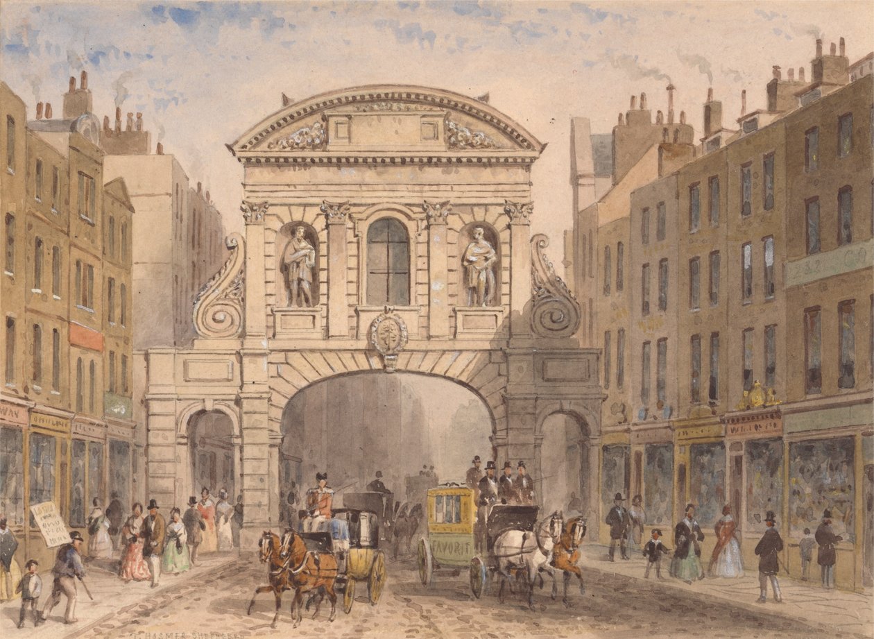 Temple Bar alkotó: Thomas Hosmer Shepherd