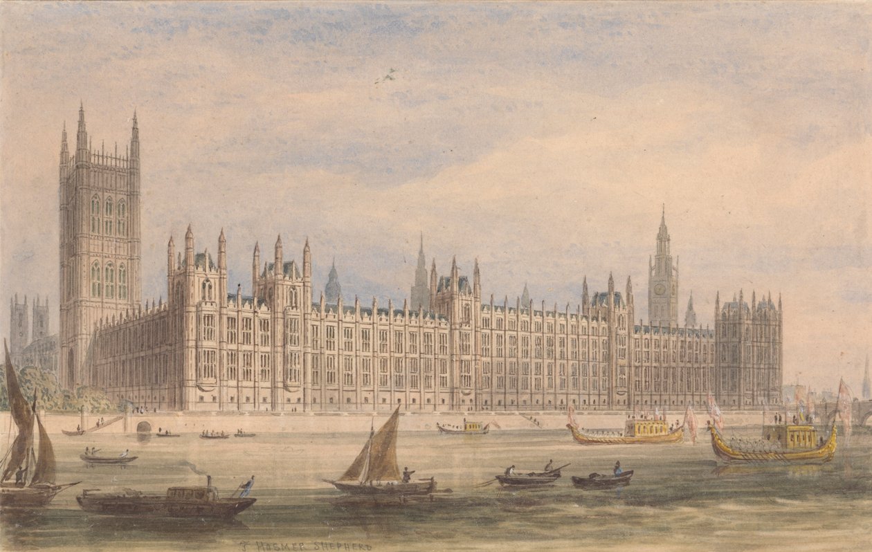 A Parlament házai alkotó: Thomas Hosmer Shepherd