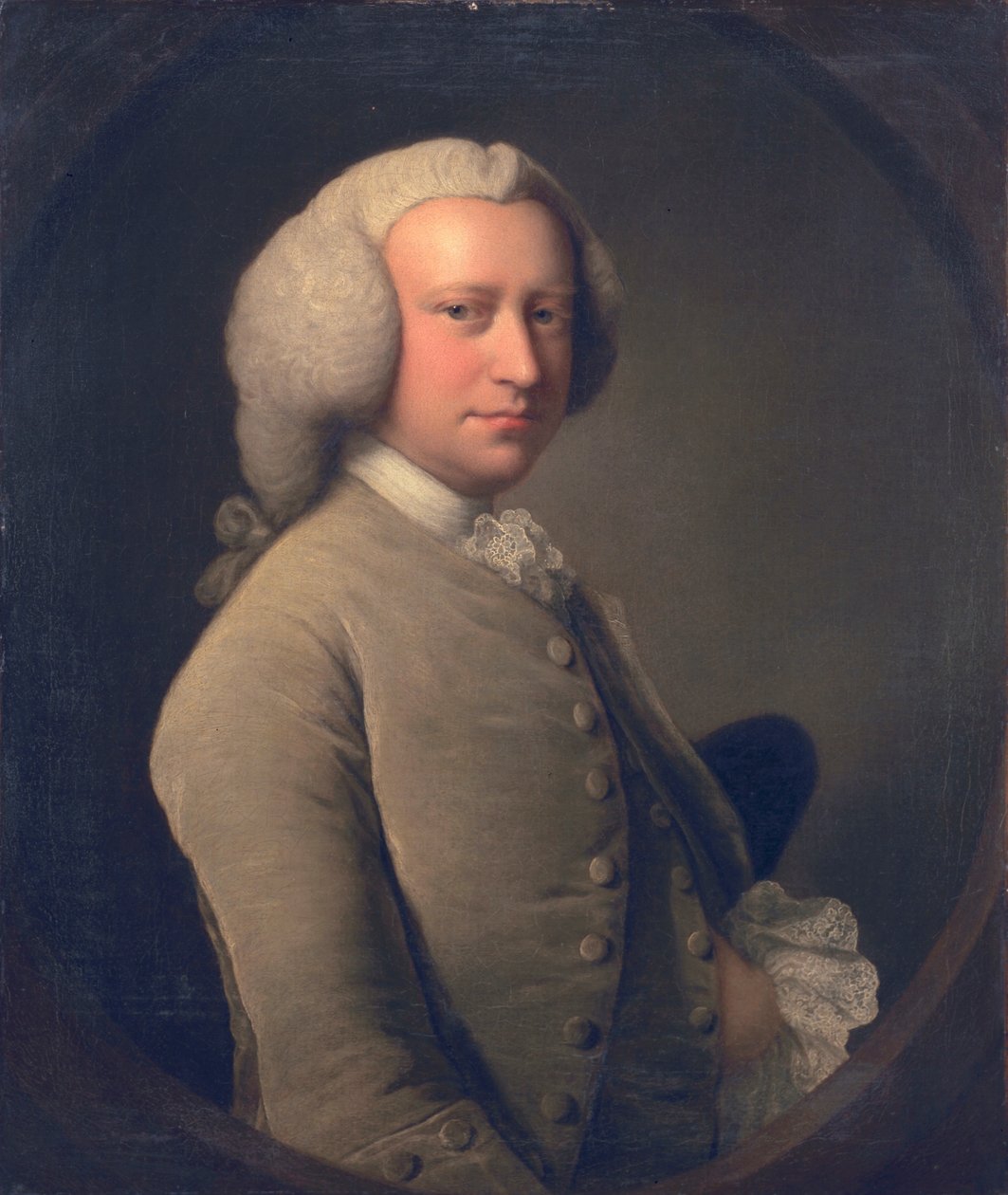 Dr. Isaac Schomberg, 1750-60 körül alkotó: Thomas Hudson
