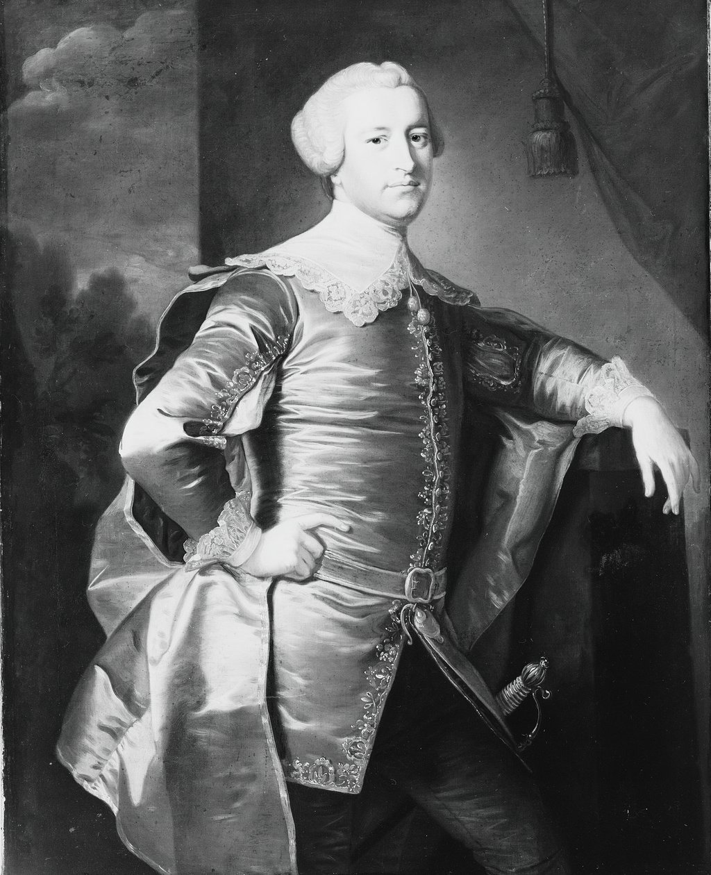 John Newton, c. 175760. alkotó: Thomas Hudson