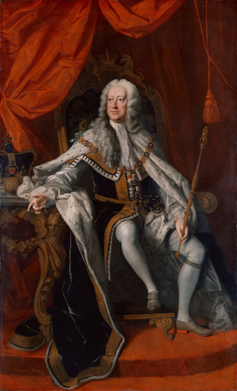 II. György király alkotó: Thomas Hudson
