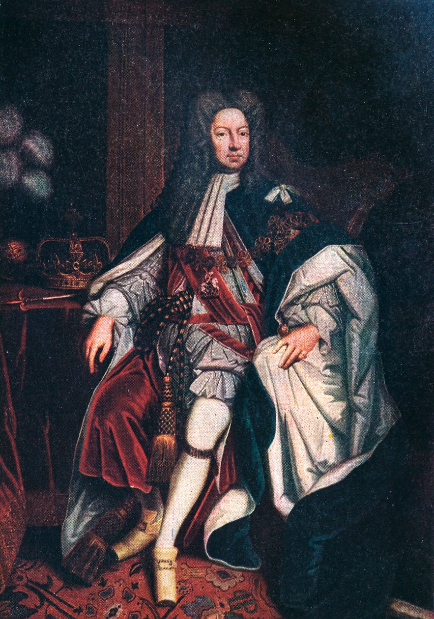 „II. György király”, 1744, 1911 alkotó: Thomas Hudson