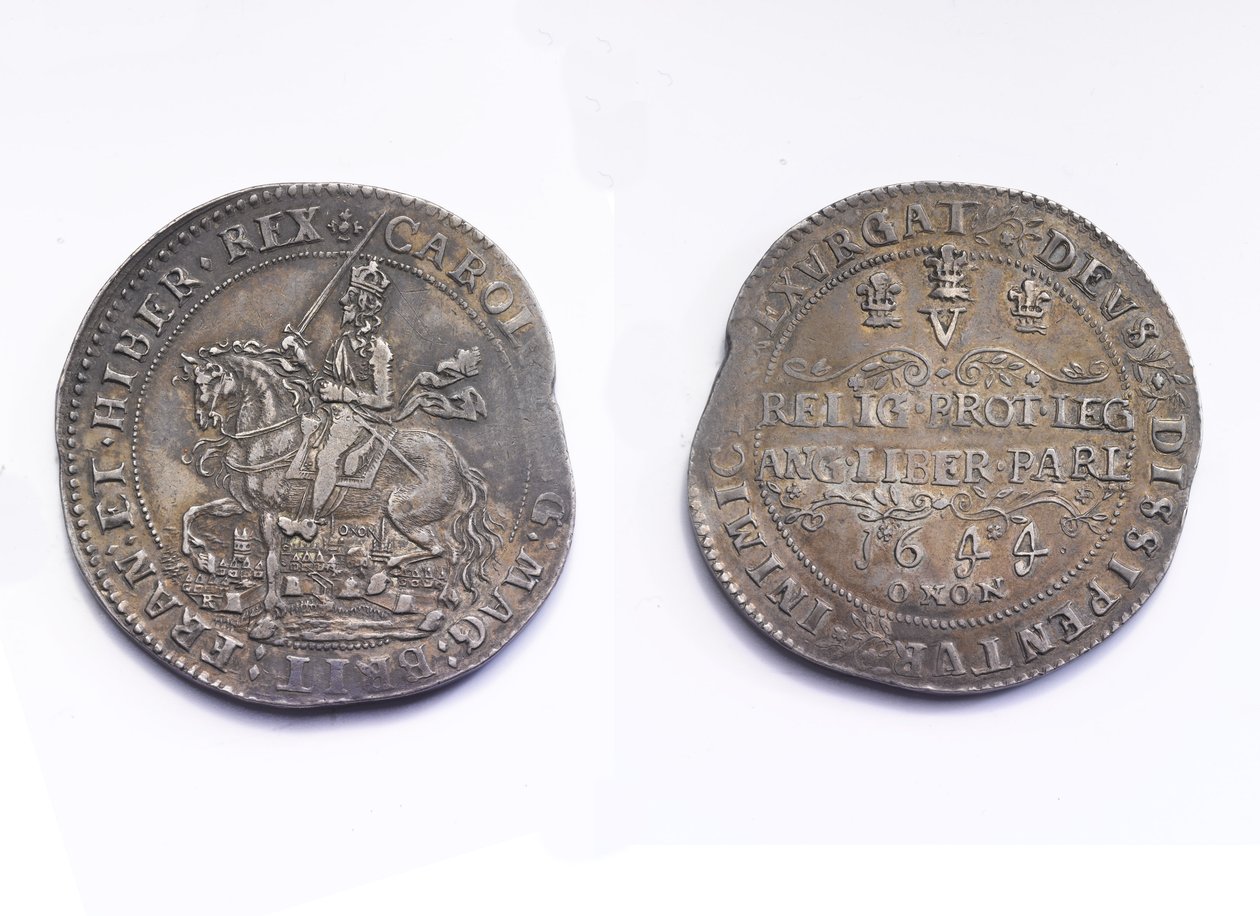 Oxford korona, 1644 (fém) alkotó: Thomas J. Rawlins