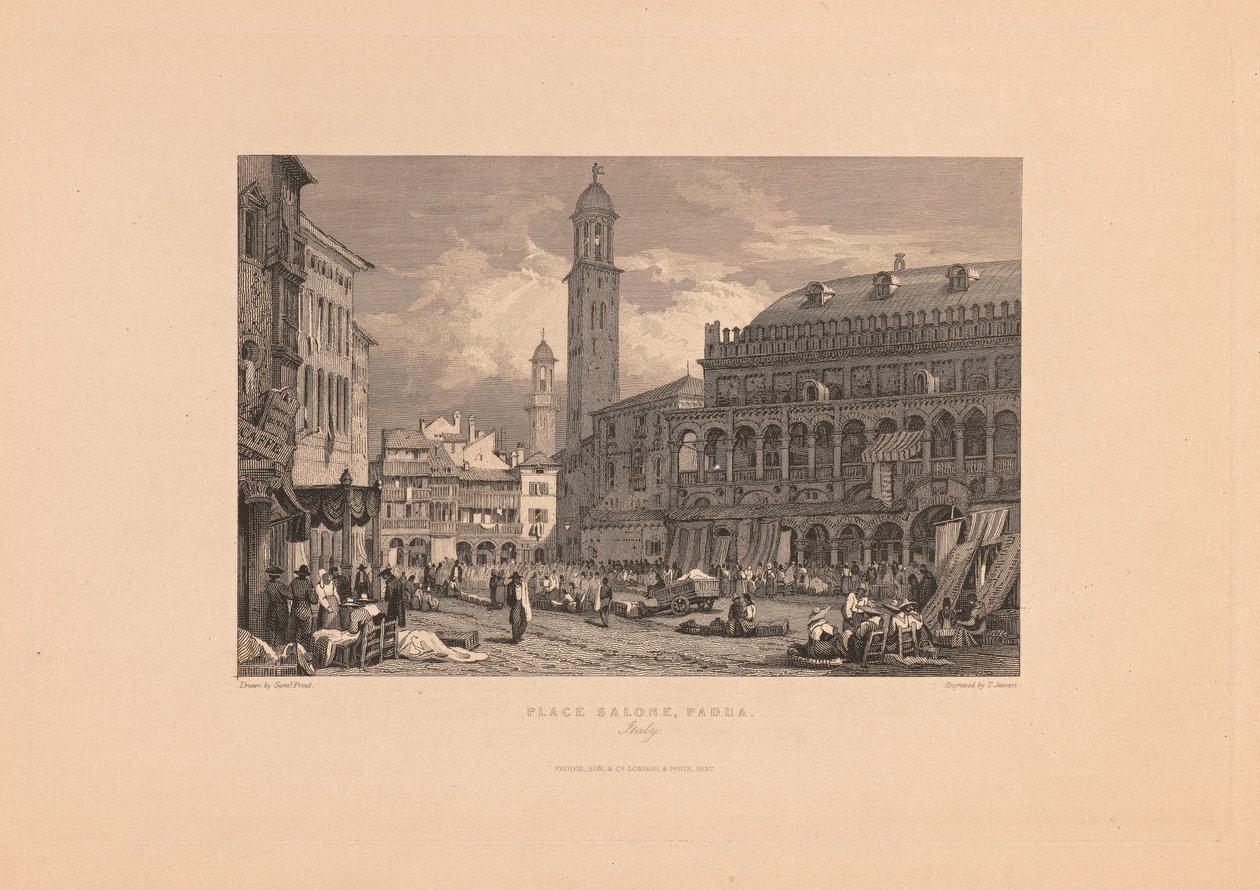 Place Salone, Padova, Olaszország alkotó: Thomas Jeavons