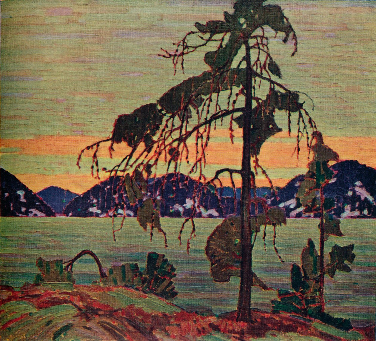 The Jack Pine, 1917. 1925 alkotó: Tom Thomson