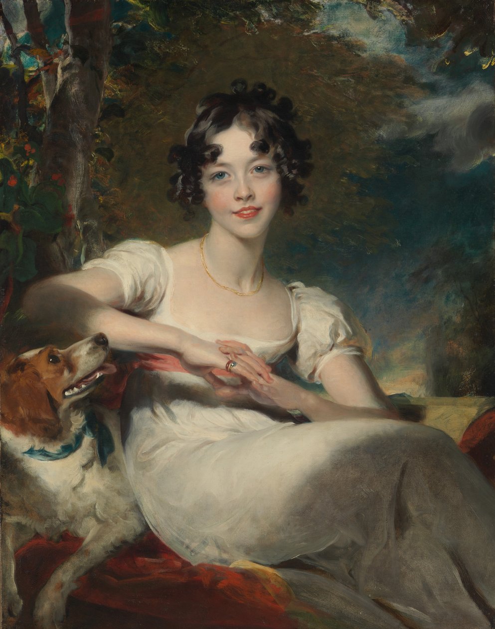 Lady Maria Conyngham 1843-ban halt meg, kb. 1824-25. alkotó: Thomas Lawrence