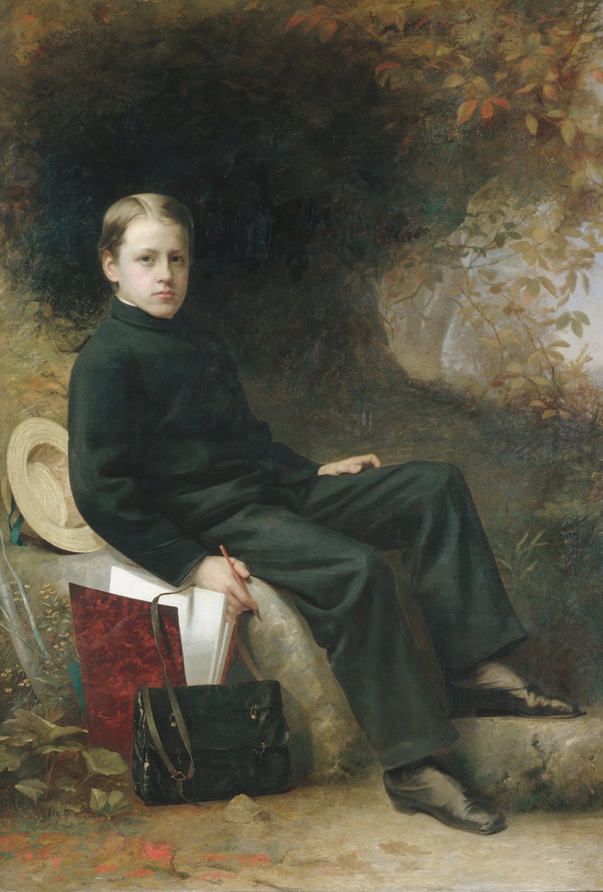 Amory Sibley Carhart, kb. 1860-65. alkotó: Thomas Le Clear
