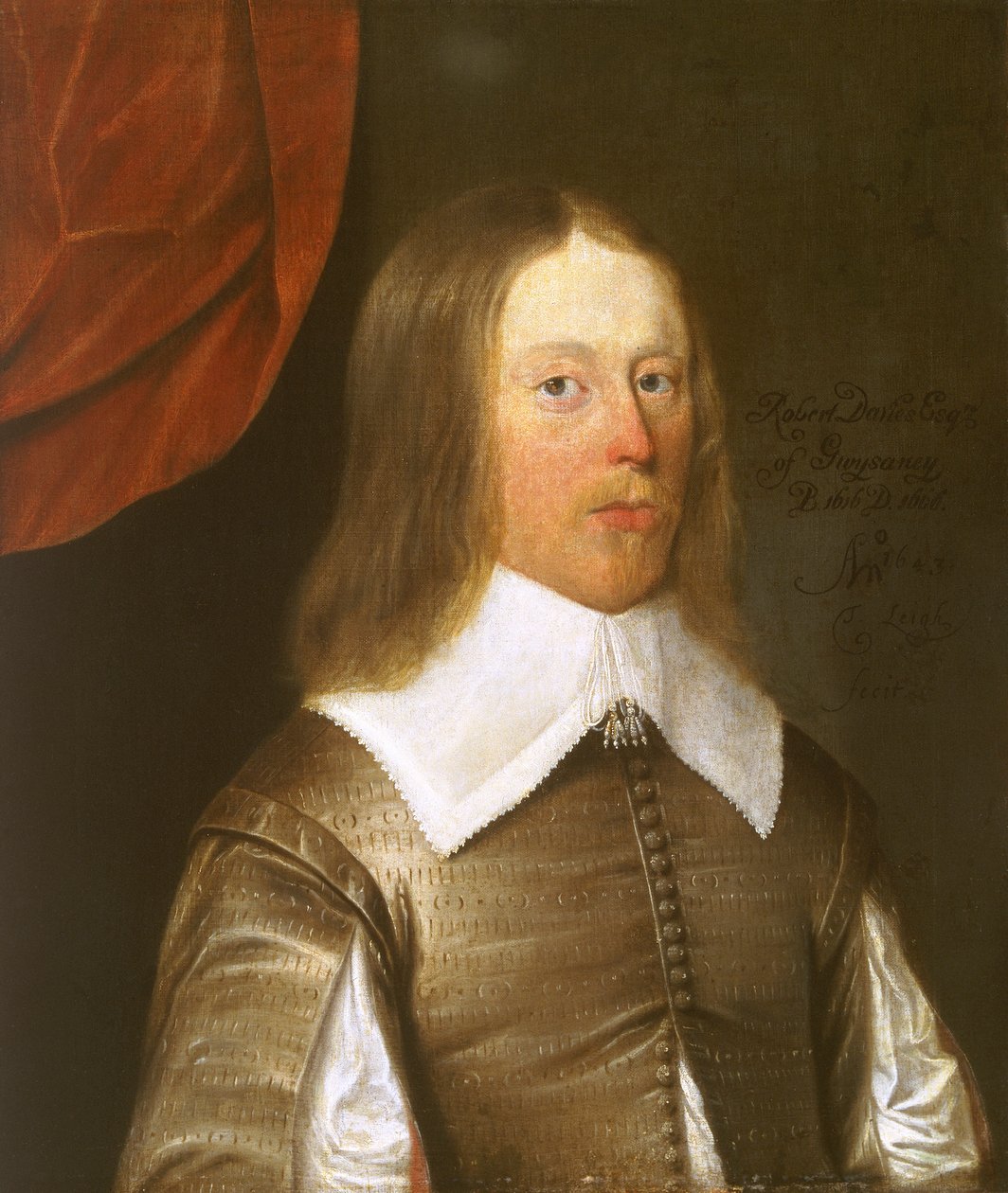 Robert Davies, Gwysaney 1616-1666, 1643. alkotó: Thomas Leigh