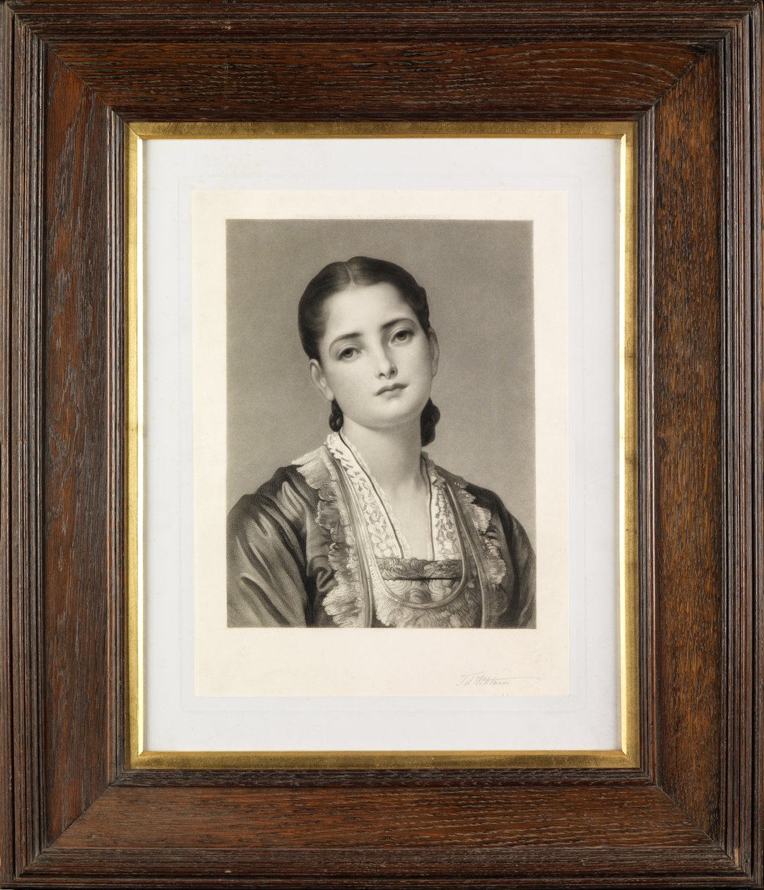 Anita (mezzotint) alkotó: Thomas Lewis Atkinson
