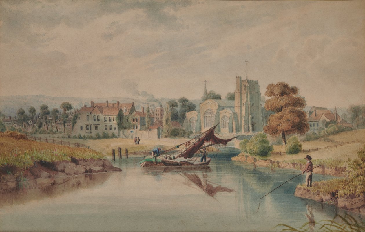 Maidstone a folyóból alkotó: Thomas Light Merritt