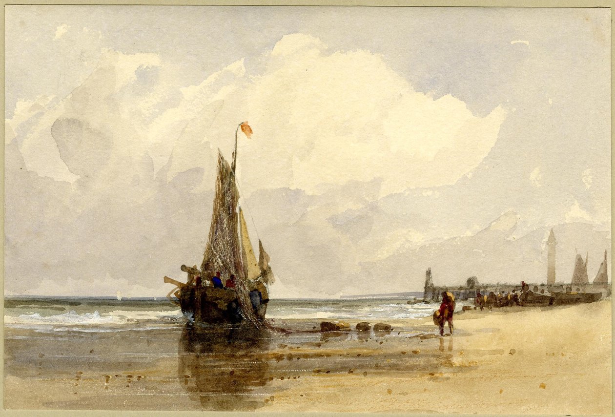 Yarmouth Beach alkotó: Thomas Lound