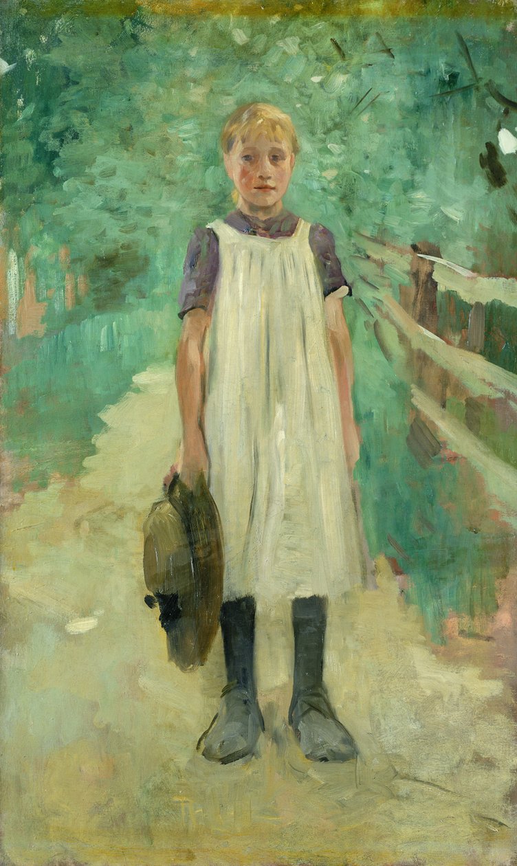 Egy farmlány, 1895 alkotó: Thomas Ludwig Herbst