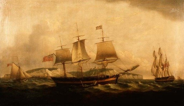 Szállítás Doverből alkotó: Thomas Luny