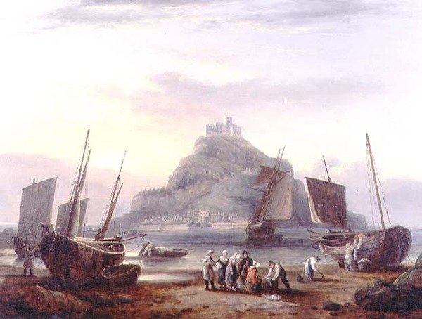 Szent Mihály-hegy alkotó: Thomas Luny