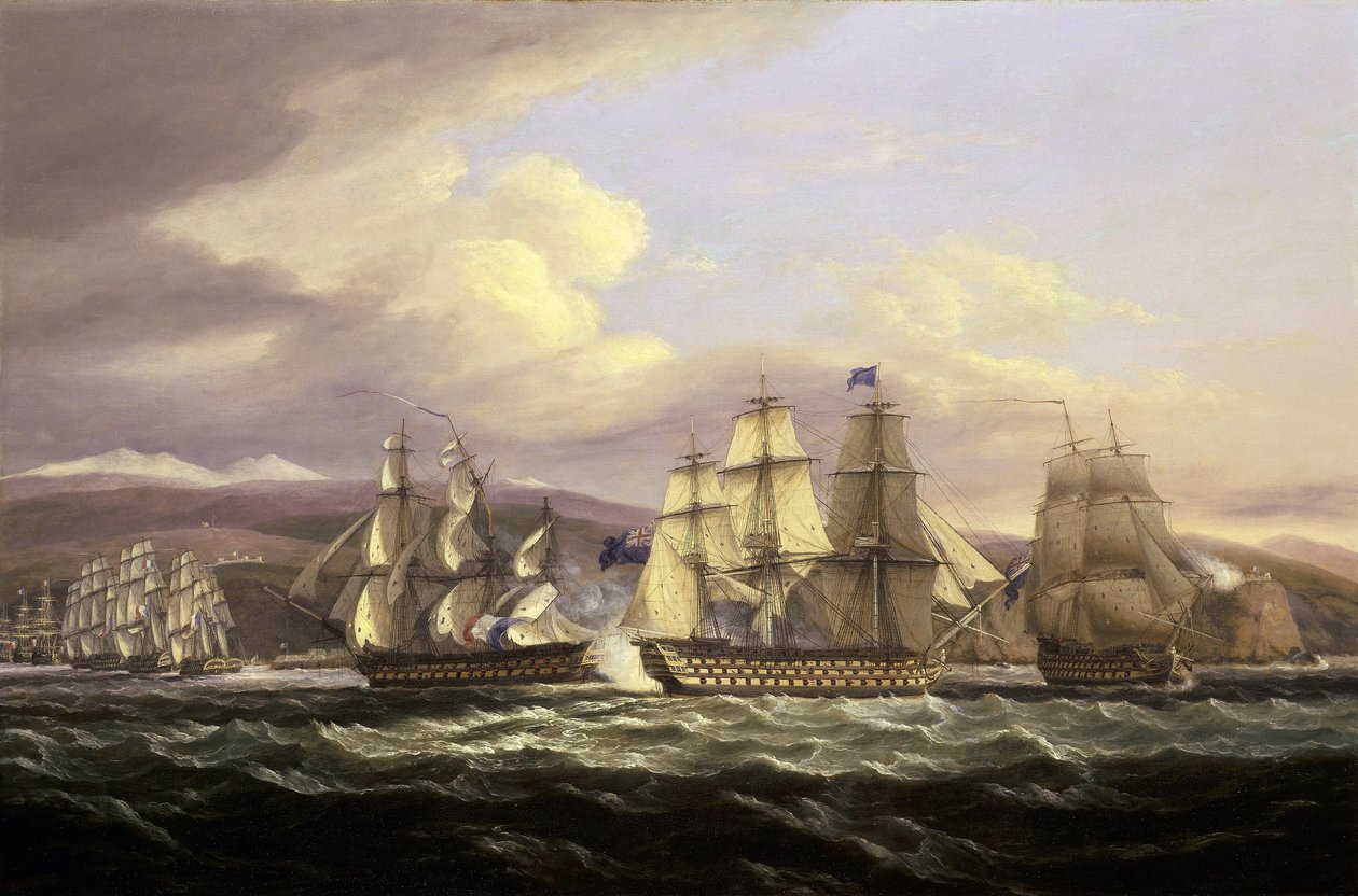 Toulon ostroma alkotó: Thomas Luny