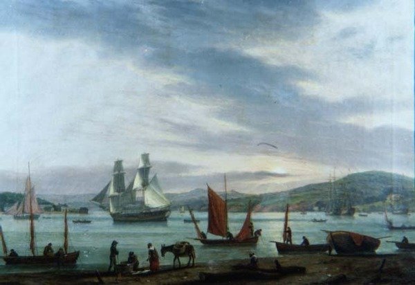 A fogás kirakása alkotó: Thomas Luny