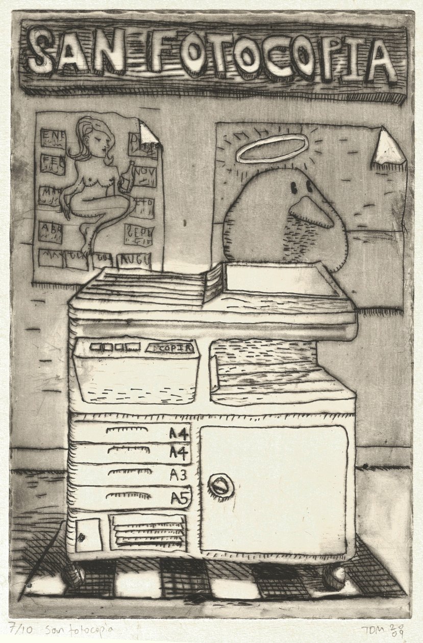 San Photocopy alkotó: Thomas MacGregor