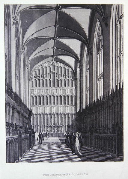 New College Chapel alkotó: Thomas Malton Jnr.