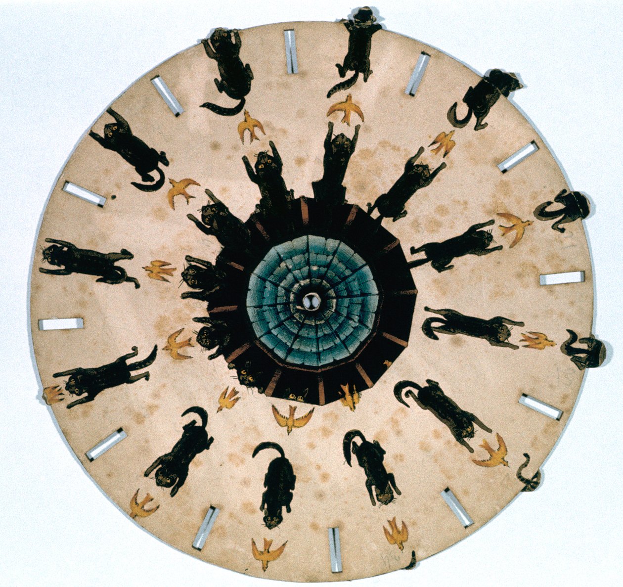 Fantascope lemez, 1833. alkotó: Thomas Mann Baynes