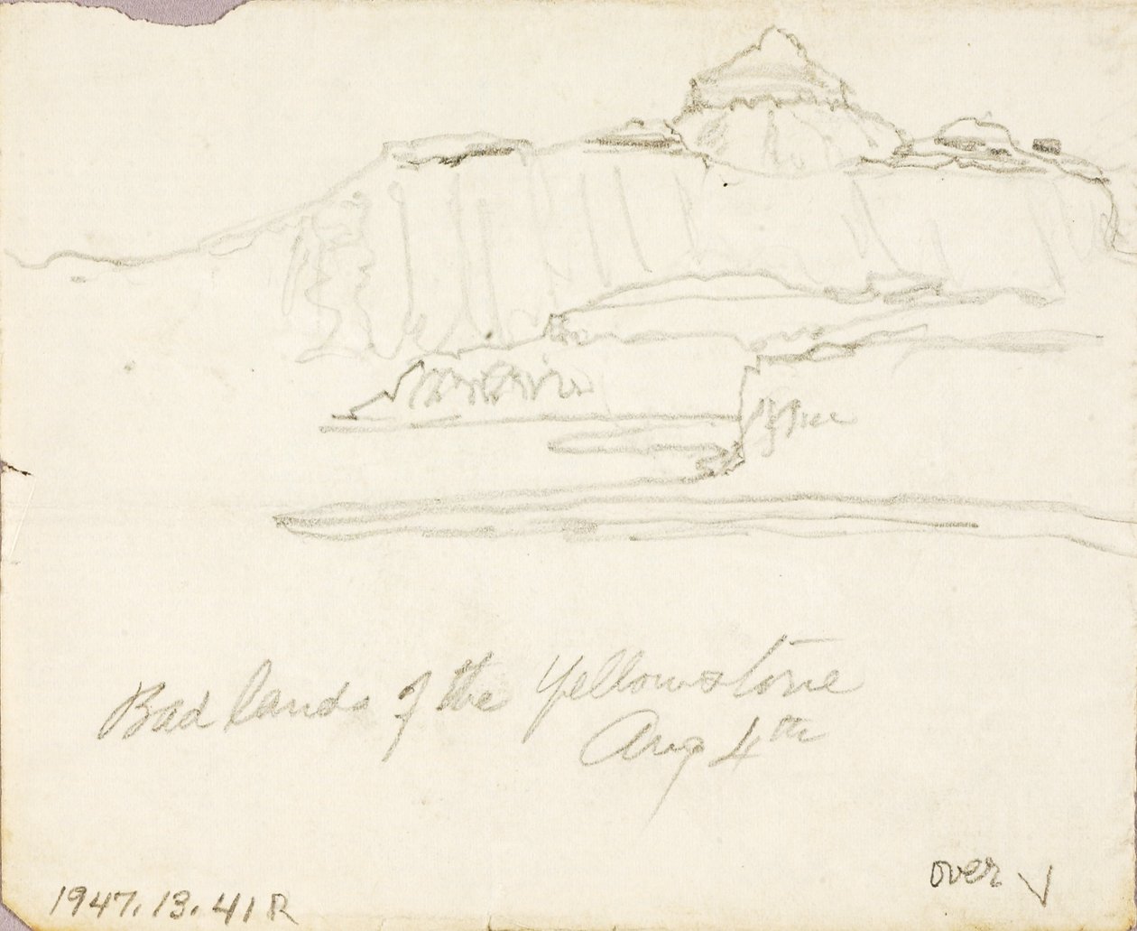Bad Lands of the Yellowstone alkotó: Thomas Moran