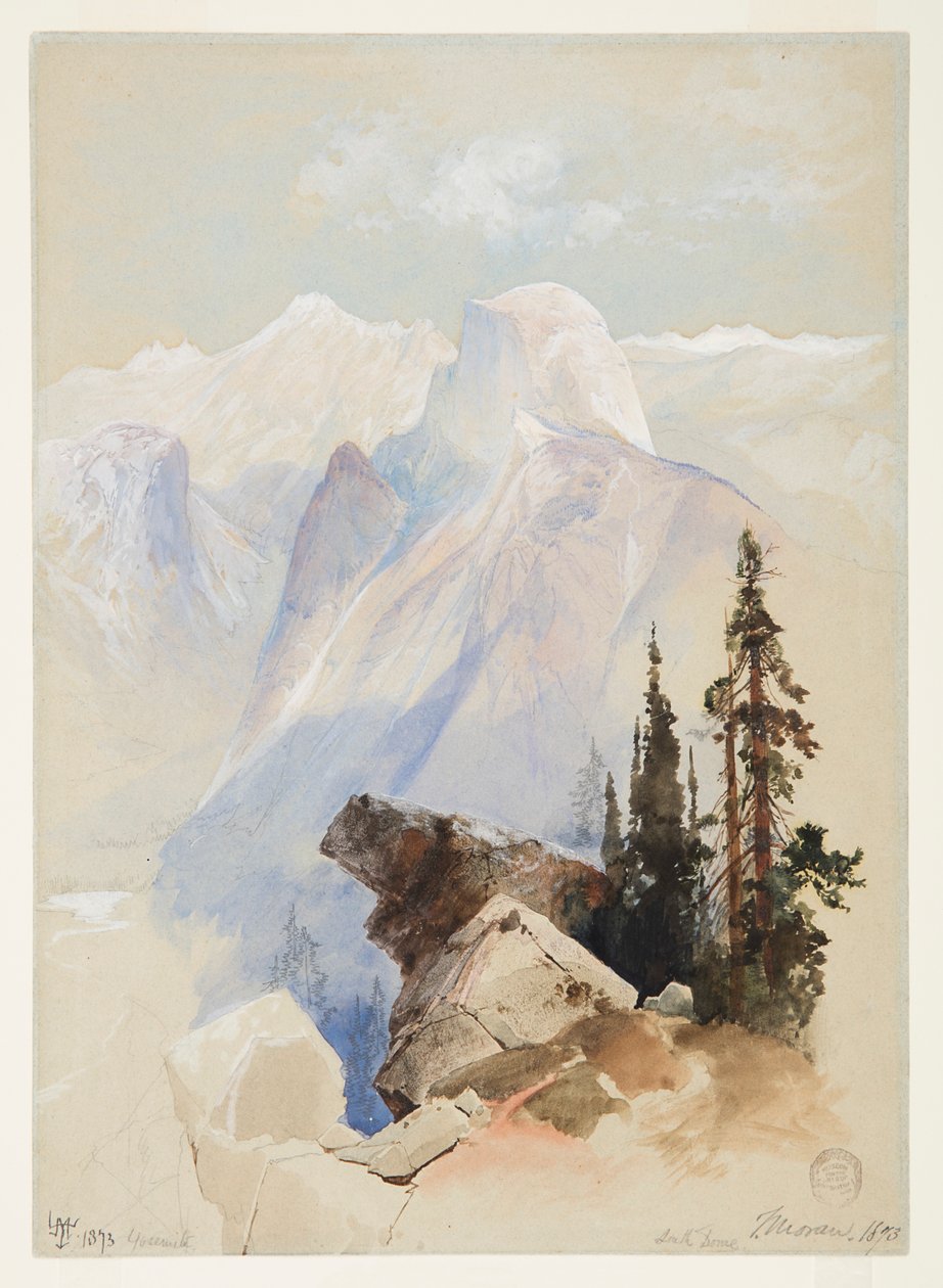 Half Dome, Yosemite alkotó: Thomas Moran