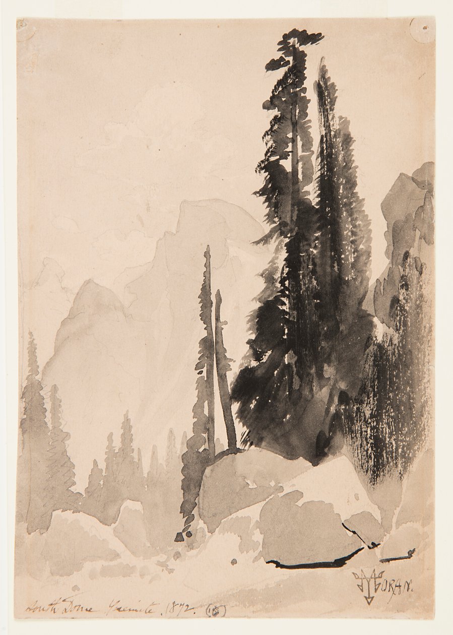 Half Dome, Yosemite alkotó: Thomas Moran