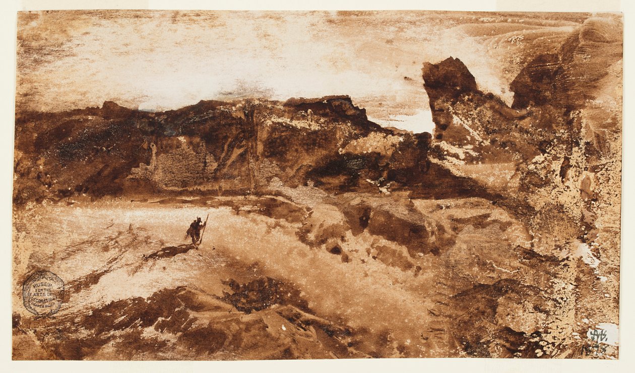 A sivatagban, Arizonában alkotó: Thomas Moran