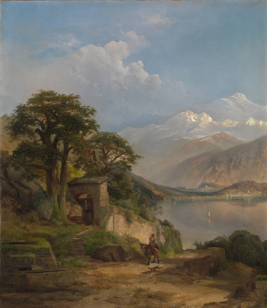 Comói-tó, 1867 alkotó: Thomas Moran