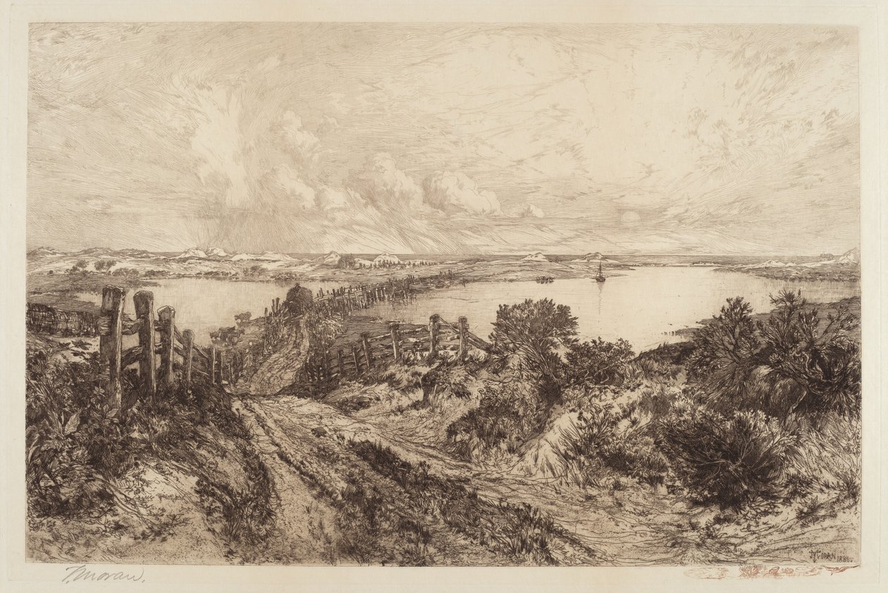 Reggel alkotó: Thomas Moran