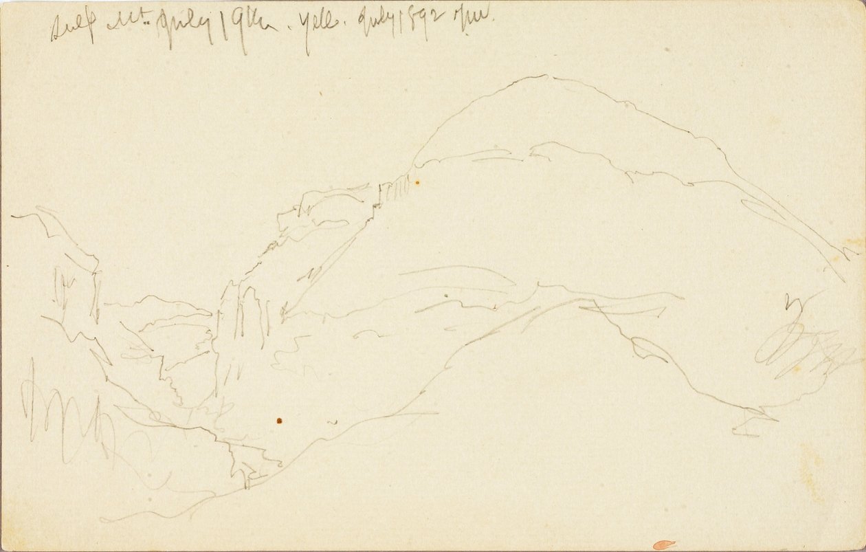 Sulphur Mt., Yellowstone alkotó: Thomas Moran