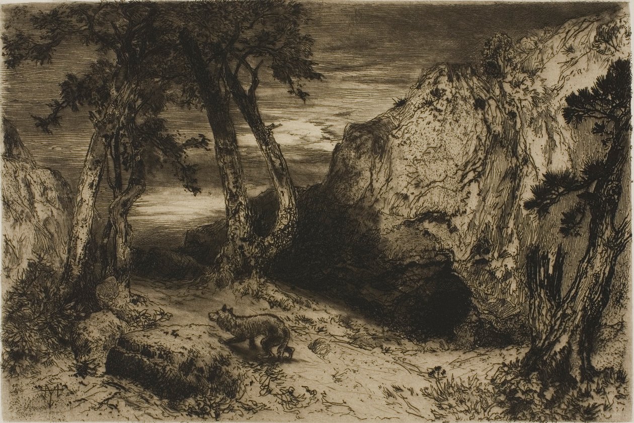 A prérifarkas – Arizona alkotó: Thomas Moran