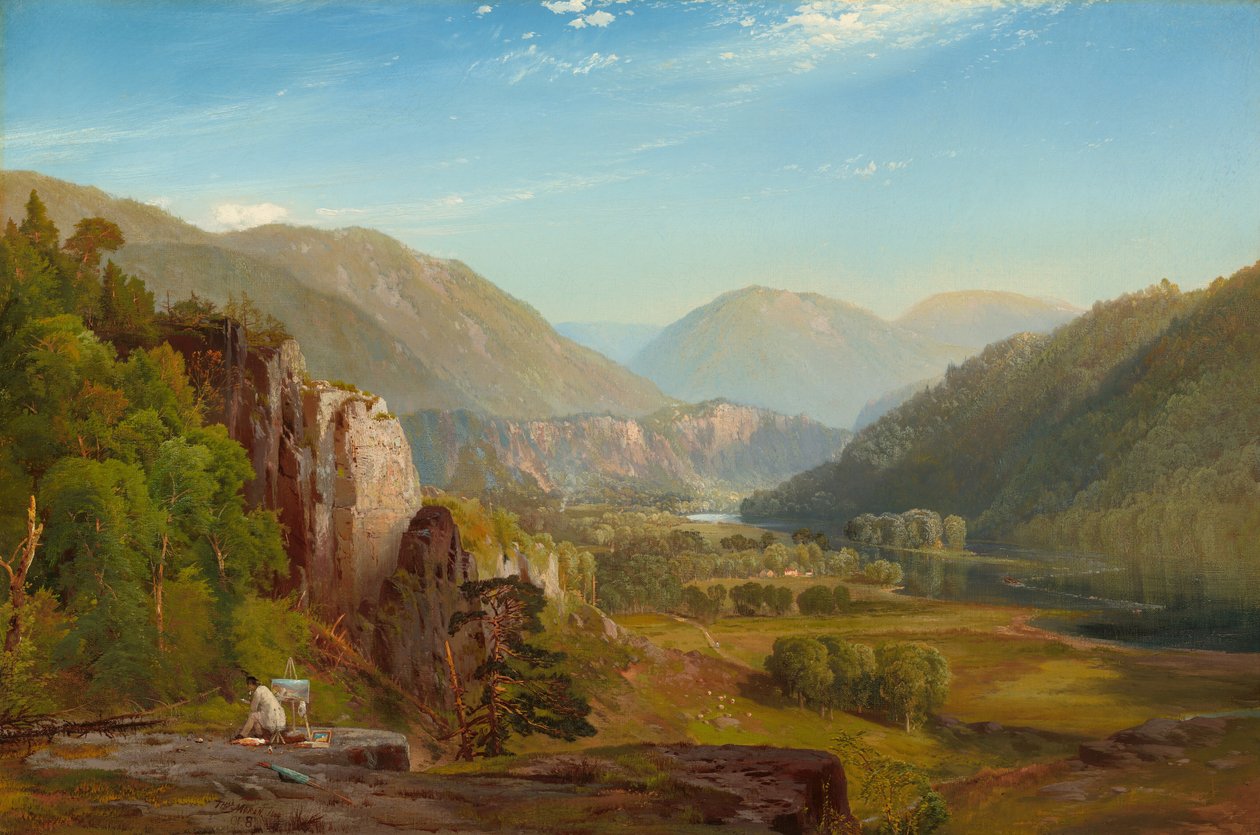 Juniata, Este, 1864. alkotó: Thomas Moran