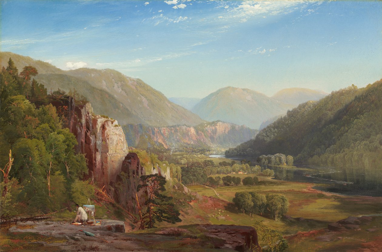 Juniata, Este, 1864 alkotó: Thomas Moran