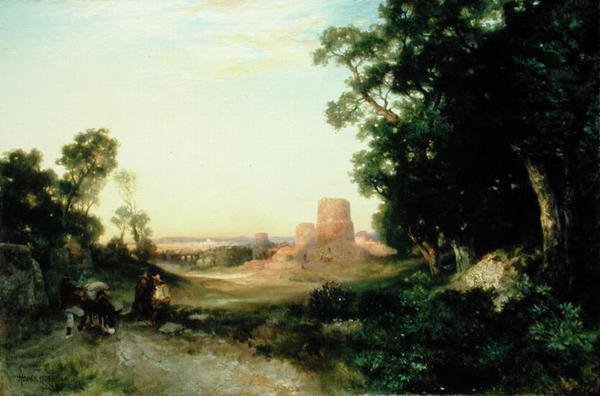 Tula, Mexikó ősi fővárosa alkotó: Thomas Moran