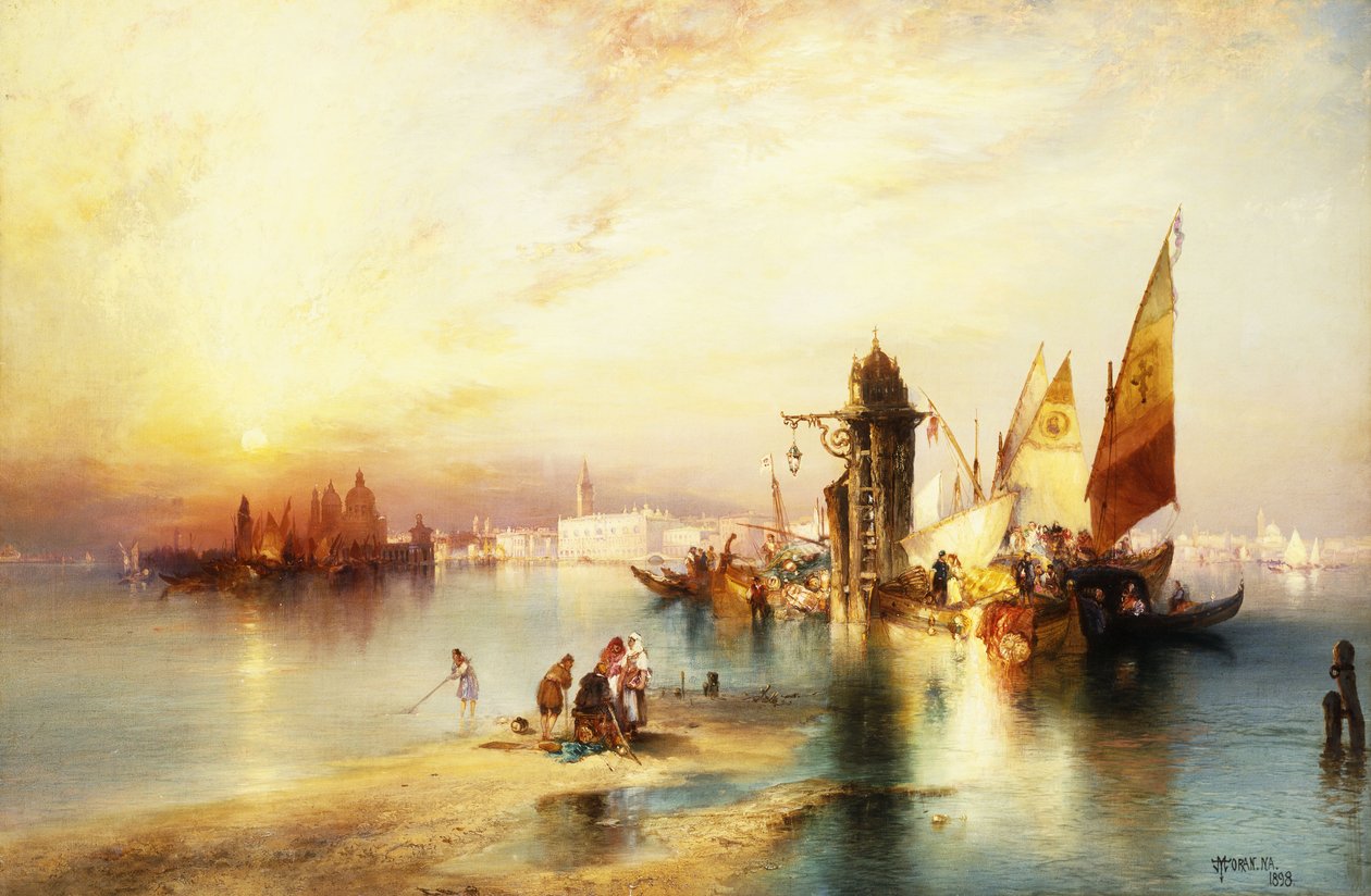 Velence, alkotó: Thomas Moran