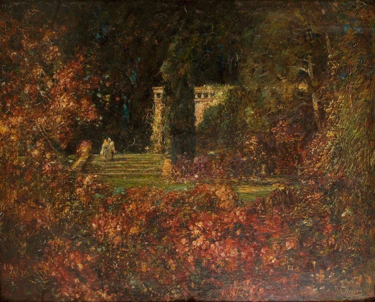 „Az emlékezet kertje”, 1884-1930 alkotó: Thomas Mostyn