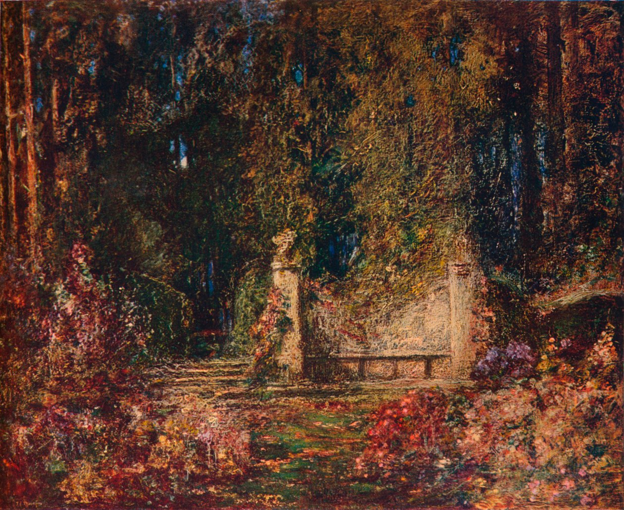 „Az emlékezés kertje”, 1912 alkotó: Thomas Mostyn