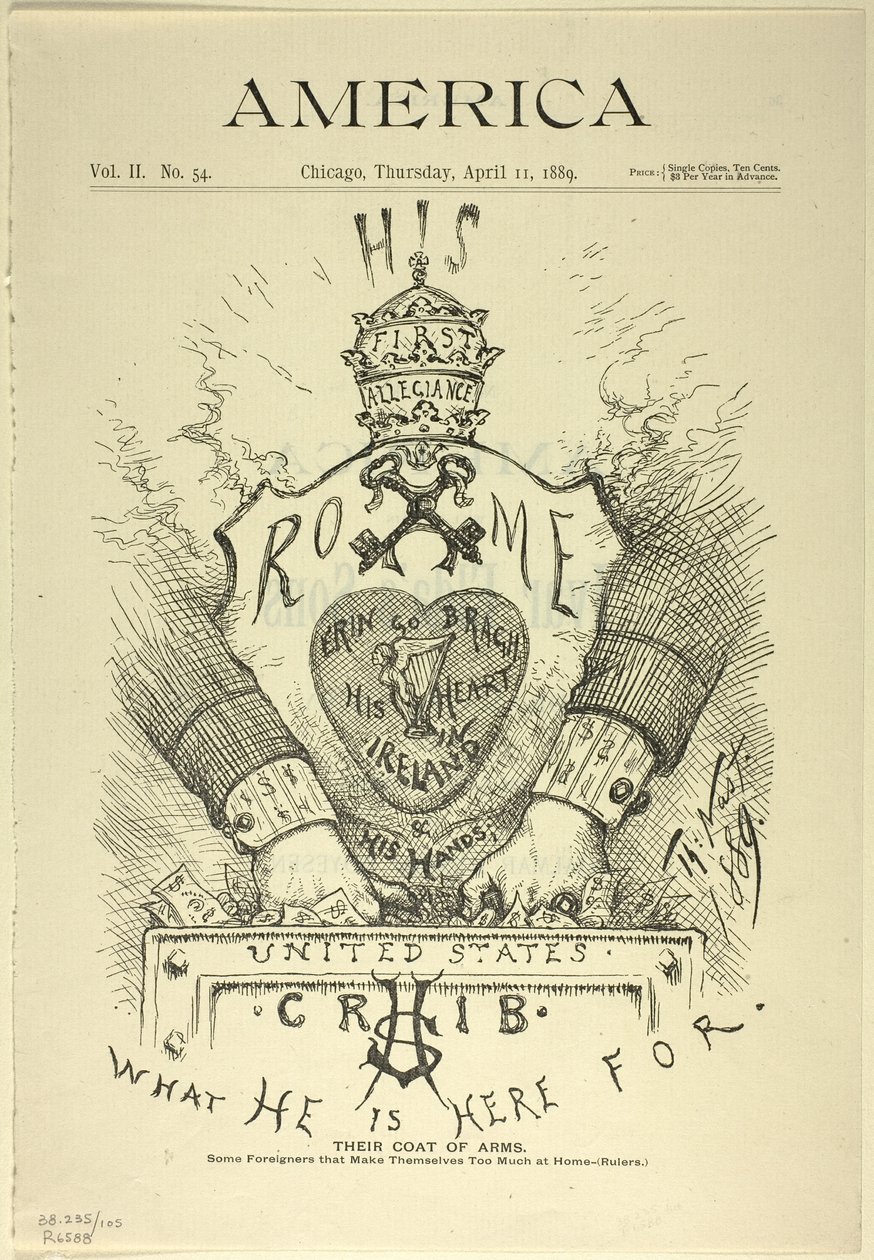 Címerük alkotó: Thomas Nast