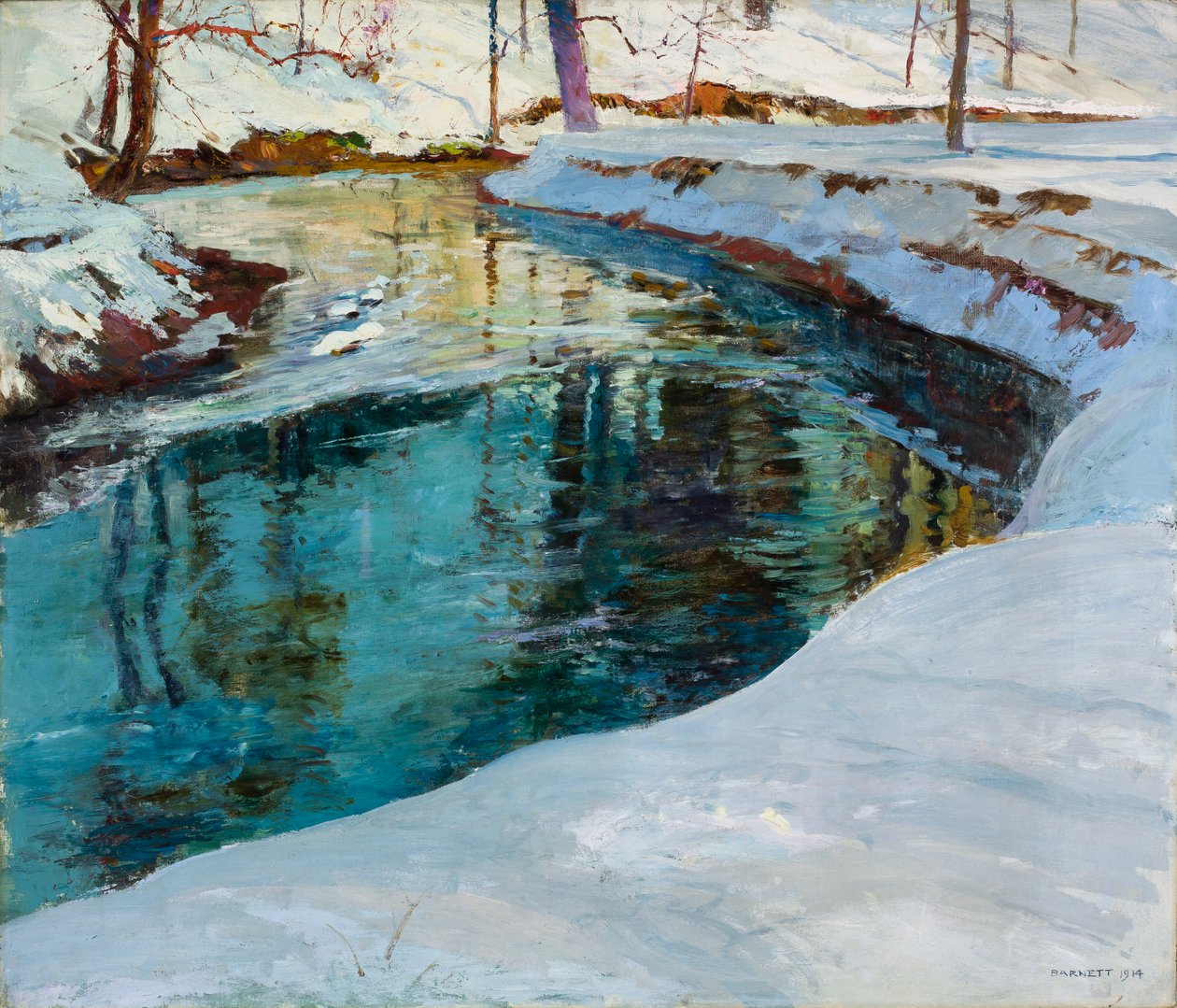 Egy téli nap zárása alkotó: Thomas P. Barnett
