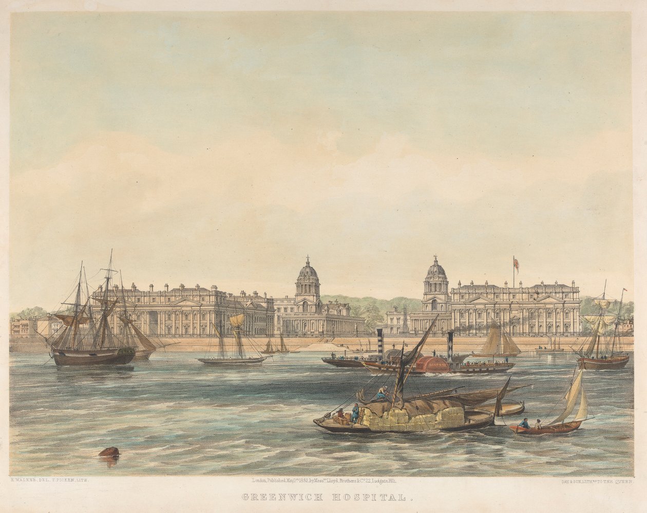 Greenwich Kórház alkotó: Thomas Picken