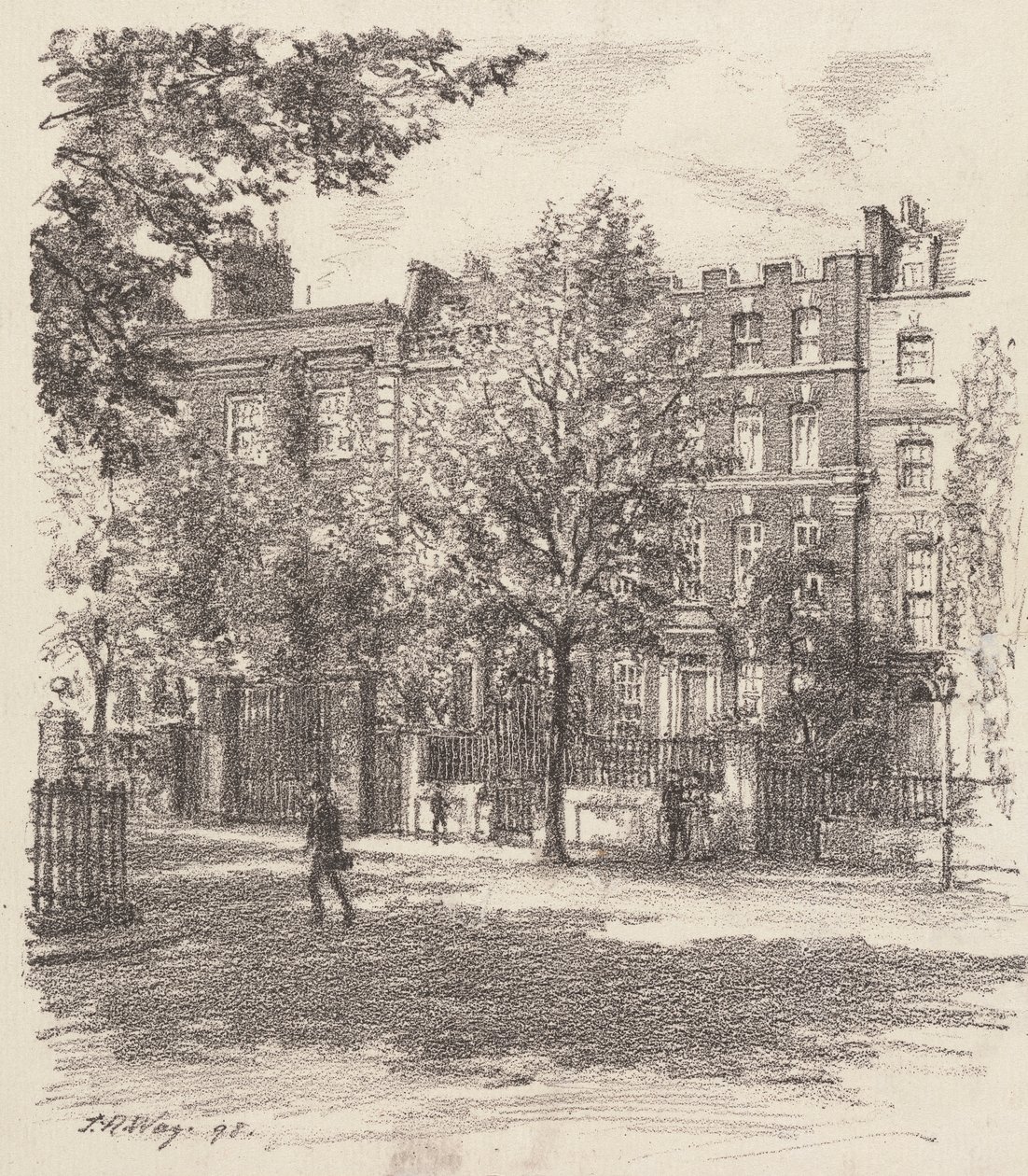 No.4 Cheyne Walk, Chelsea alkotó: Thomas Robert Way