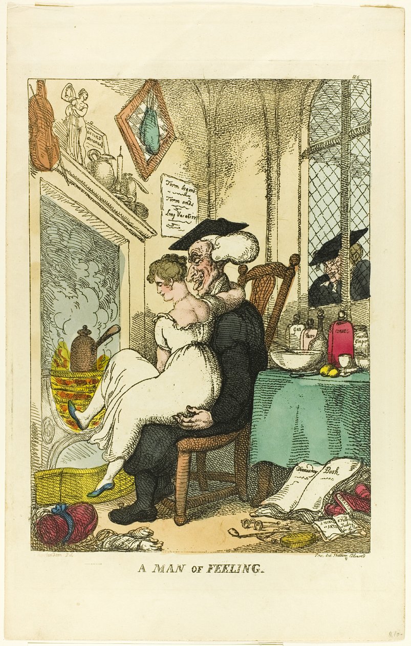 Az érzelmek embere alkotó: Thomas Rowlandson