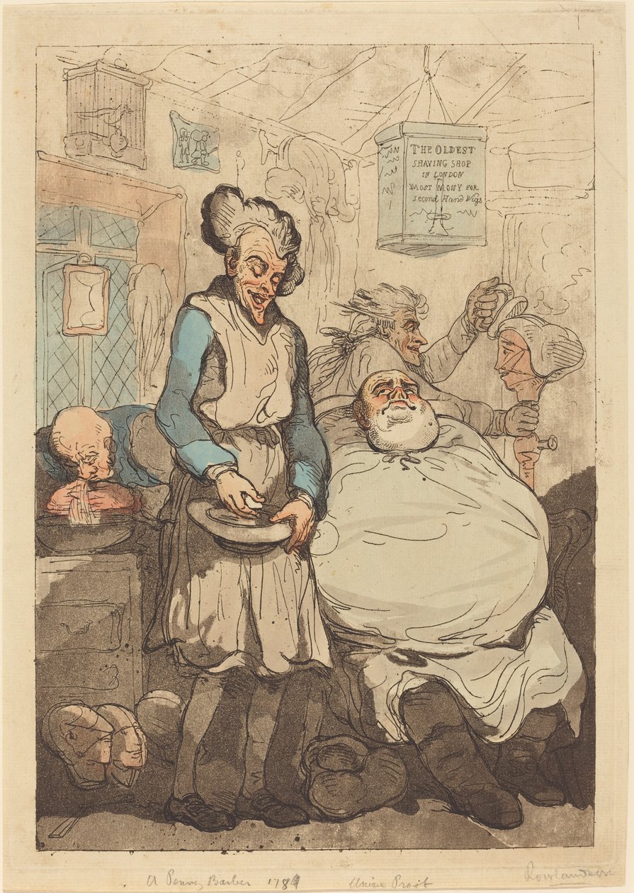 Egy Penny Borbély alkotó: Thomas Rowlandson