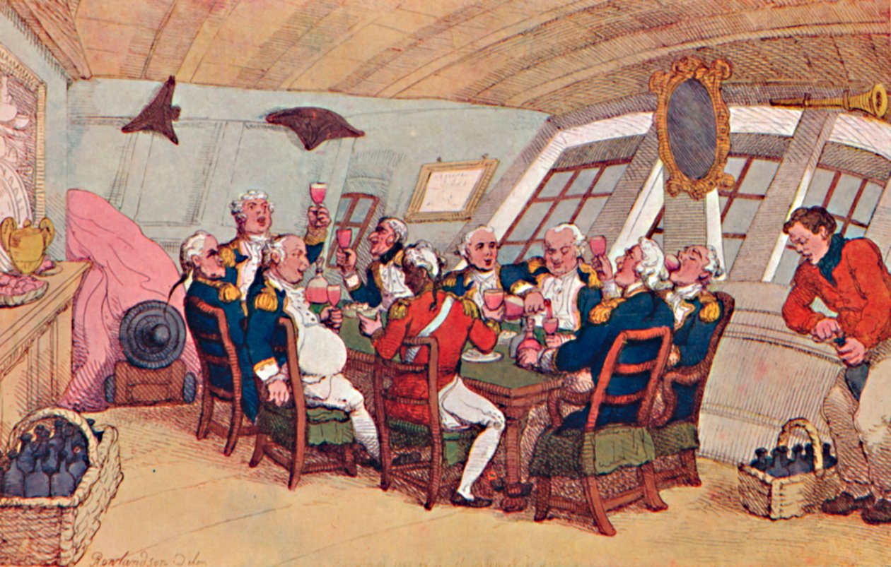 Egy kényelmes kabin, c1810, 1904 alkotó: Thomas Rowlandson