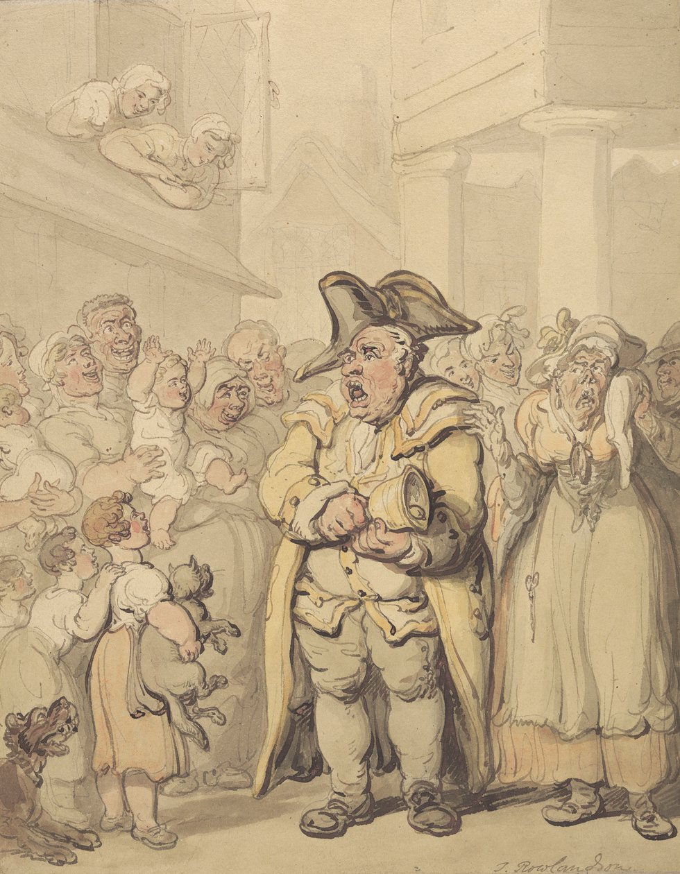 Egy városi síró alkotó: Thomas Rowlandson