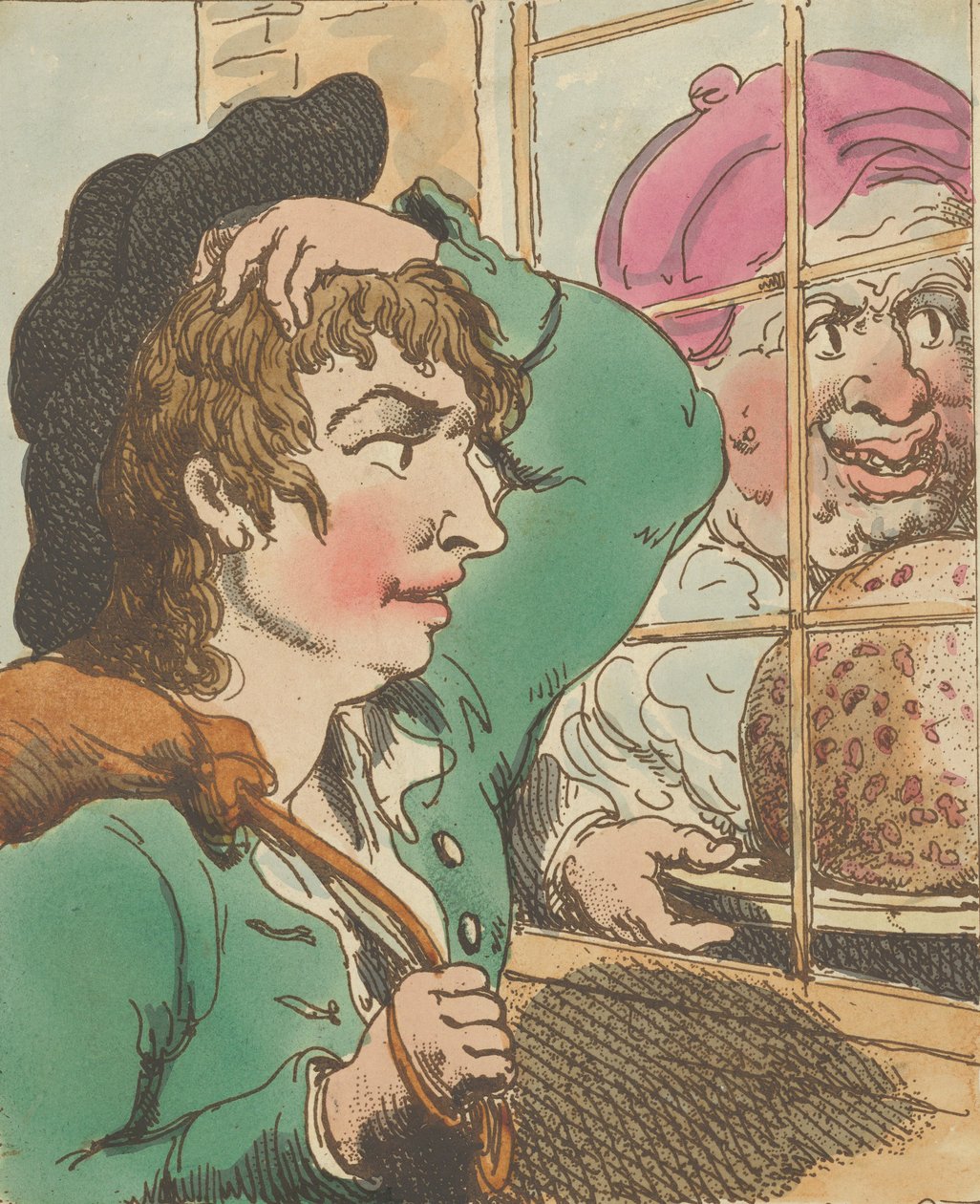 Csodálat, 1800., 1800. alkotó: Thomas Rowlandson