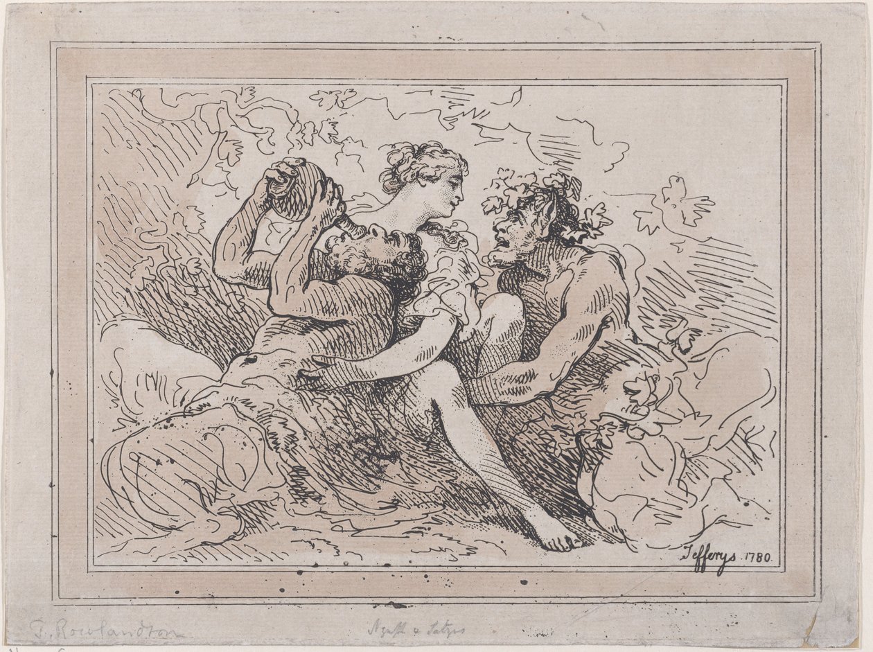 Bacchants, 1786., 1786. alkotó: Thomas Rowlandson